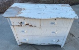 PRIMITIVE CHEST OF DRAWERS
