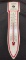 CROWS HYBRID CORN COMPANY - ADVERTISING THERMOMETER