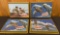 LOT OF (4) GENESEE BEER & ALE SIGN INSERTS