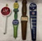 LOT OF (4) BEER TAPS - MAGIC HAT, RED FISH, HOCHBERY, & BUD LIGHT