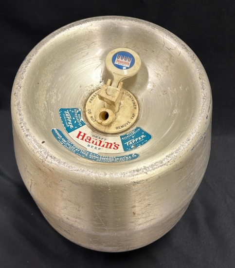 VINTAGE "HAMM'S BEER" TAPPER MINI KEG