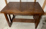WOODEN LIBRARY TABLE  ** NO SHIPPING **