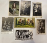 NATIVE REAL PHOTO POST CARDS