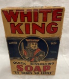 WHITE KING SOAP CONTAINER