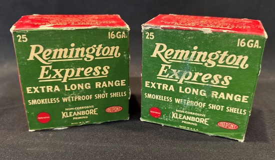 (2) Remington Express Extra Long Range 16ga