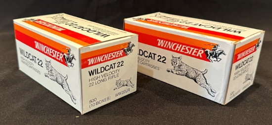 (2) Winchester Wildcat .22LR Bricks