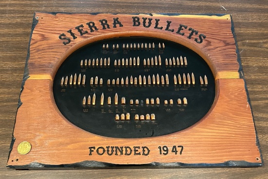 Sierra Bullets Display Board