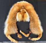 Red Fox Fur Scarf