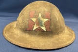 WWI Army Engineers 2nd Division Brodie Helmet