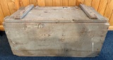Vintage US Wooden Ammo Crate