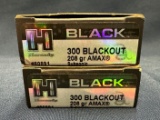 (2) Hornady Black .300 Blackout