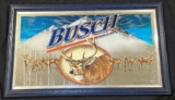 Busch Beer Whitetail Deer Mirror