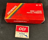 (1100) Large Pistol Primers--NO SHIPPING