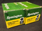 (2) Remington High Velocity .22 Short
