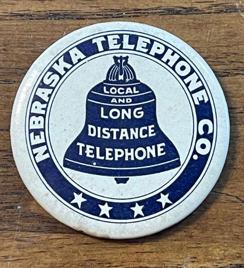 NEBRASKA TELEPHONE CO. - ADVERTISING POCKET MIRROR