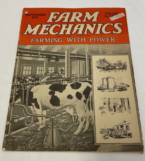 1931 "FARM MECHANICS" MAGAZINE