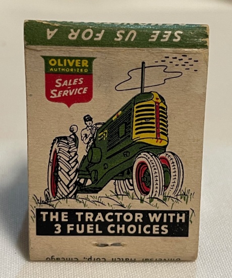 OLIVER ADVERTISING MATCH BOOK "SCHROEDER'S STORE - WAKEFIELD, NEBR"