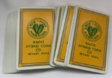 ACE-HIGH HYBRIDS - NAEVE HYBRID CORN - BRYANT, IOWA - ADVERTISING PLAYING CARDS