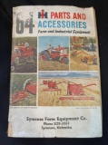 1964 INTERNATIONAL PARTS & ACCESSORIES CATALOG - SYRACUSE FARM EQUIP.