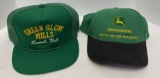 GERRY MILLER IMPLEMENT & GREEN GLOW MILLS - ADVERTISING HATS