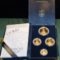 1999 American Eagle Gold Bullion 4 Coin Proof Set W Mint in Box W/ COA