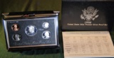 1996 US Mint Premier Silver Proof Set S Mint in OG Box w/COA