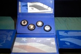 50th Anniversary Kennedy Half-Dollar Silver Coin Collection in OG Box W Mint