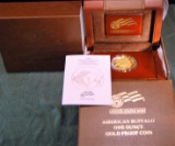 2009 US Mint American Buffalo One Ounce Gold Proof Coin Specifications W Mint in Box W/COA