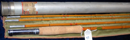 3 piece Shakespeare Special Bamboo Fly Rod with extra tip