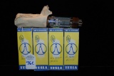 4 New Old Stock in box Tesla EL 3437 502C6 Amp Tubes