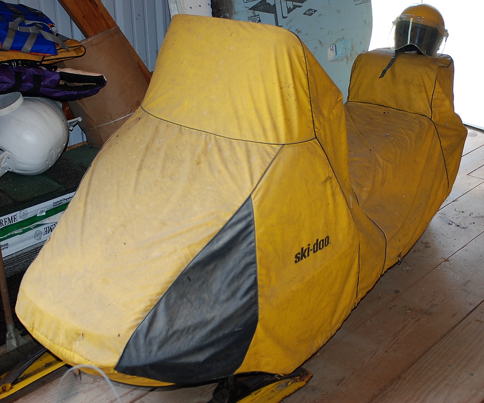 1970 Ski-Doo Nordic 399E Snowmobile -Yellow | Proxibid