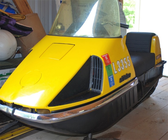 1970 Ski-Doo Nordic 399E Snowmobile -Yellow