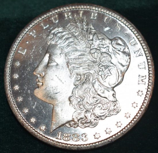 1883-CC Morgan Silver Dollar MS-65 PL