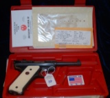 Ruger Mk4NRA William B. Ruger 1916 to 2002 Endowment Ed. Mk II 22LR Semi-auto Pistol w/ Box