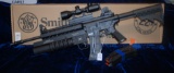 NIB Smith & Wesson Model MMP 15-22 .22LR w/75mm launcher and Barska Scope