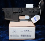 NIB Spike's Tactical Mod ST15 Lower Receiver Stripped w/ Punisher Logo.