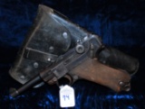 1920 DWM P-08 Luger Pistol with Period Geco-68 marked Holster