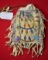 late 19th-early 20th century Menomini Plains Indian Beaded Tobacco Bag