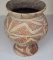 Thailand Ban Chiang Urn Red Cross-Hatching on Elevated Foot 2860-2400 BCE