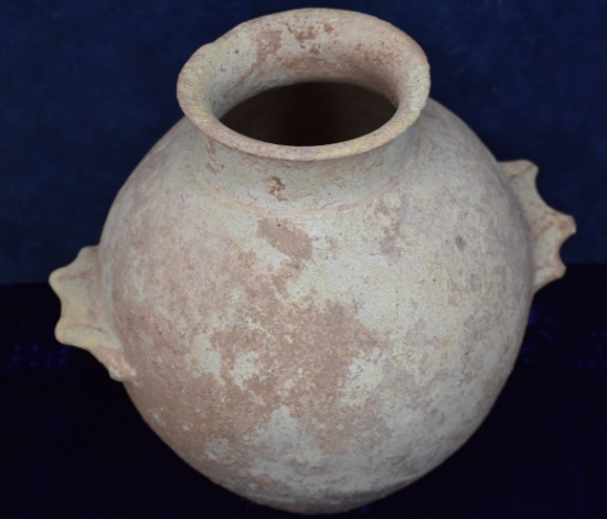 Middle Bronze I Age Jar with Ledge Envelope Handles