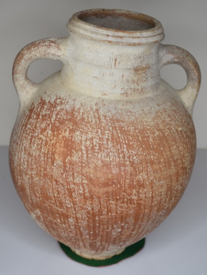 Iron Age 2 Handle Jar w/ Red Slip