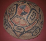 Haida Hat, Woven & Painted Spruce Bark late 19th-early 20th century