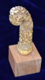 Fancy Carved Ivory Handle