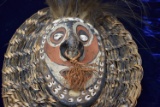New Guinea Woven & Painted Mask