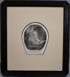 Rembrandt Etching titled 
