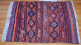 Iranian Sumac Cradle Flat-weave 3'1