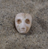 Sumerian Human Face Stone Amulet