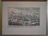 1579-1580 Palestinae Sive Totius Framed