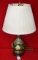 Japanese Cloisonne Lamp Vase w/ Custom Shade -contemporary