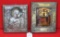 2 Russian Icons Mary Mother of God & Blessed Saints